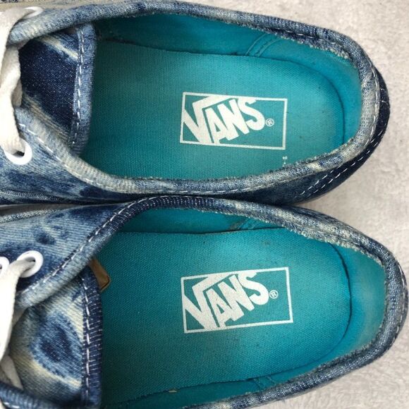 Vans Era Acid Wash Denim Pack Blue Authentic Trainers OTW Van Doren Supreme 7.5 - Picture 10 of 10